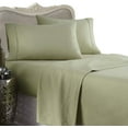 thumbnail image 3 of Elegant Comfort 1800 Series Deep Pocket 4pc Bed Sheet Set , California King, Sage/Green, 3 of 4