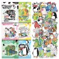 thumbnail image 1 of MHBEW Paquete de 120 Pegatinas de Animales Adorables Impermeables de Vinilo, 1 of 6