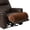 Brown, variant on Recliner Foot Rest Cushion with Strap, Soft Memory Foam Foot Pillow for  Recliner or Sofa, Washable Sherpa Recliner Footrest Cover for Leg & Knee Support, for Recliner