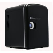 Uber Appliance UB-CH1 Portable 6-Can Cooler/Warmer Mini Fridge, Black