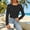 Black, variant on Y2K Polka Dot Crop Top for Women, Trendy Vintage Slim Fit Crew Neck Long Sleeve Shirt Soft Cute Lightweight Streetwear Going Out Blouse Summer Fall Daily Beach Travel Outfits, Black M