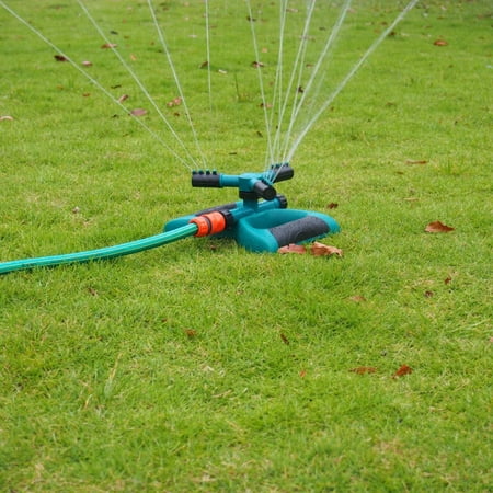 2019 NEW 360° Lawn Circle Rotating Water Sprinkler 3 Nozzle Garden Hose Irrigation