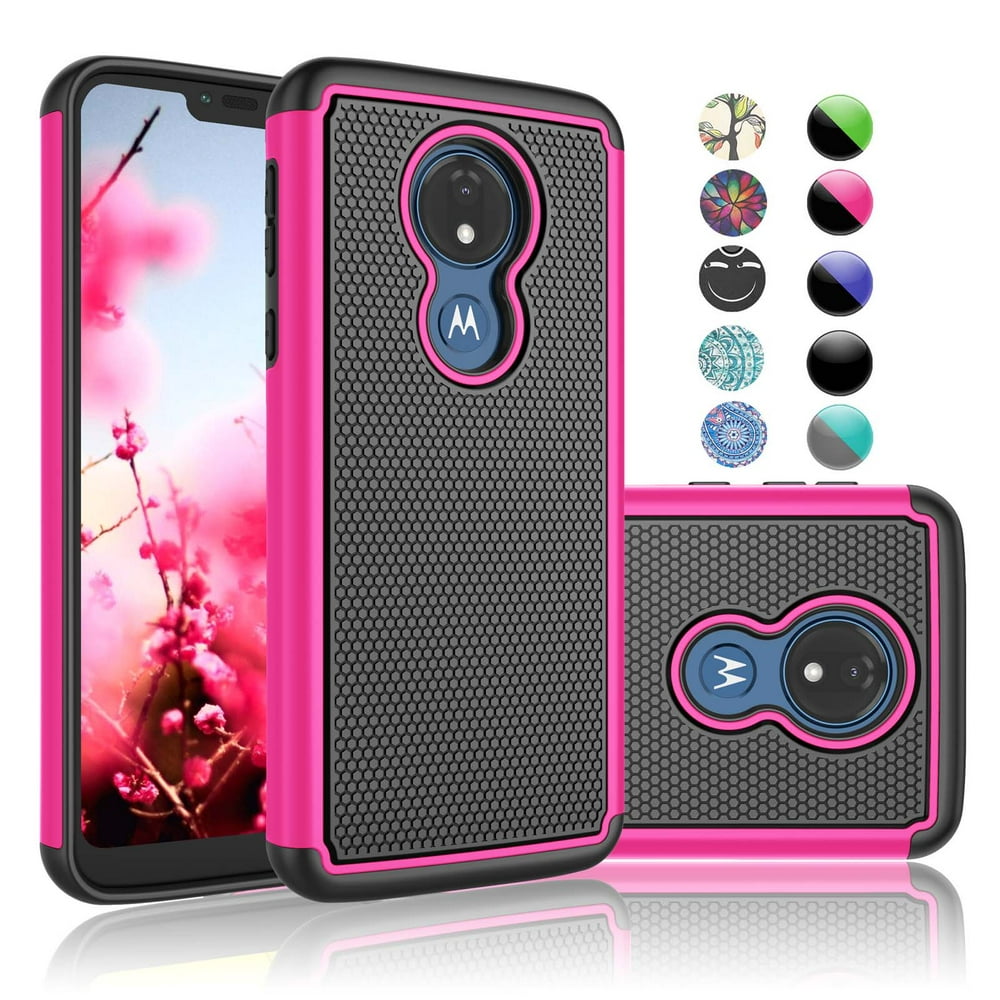Njjex Case for 6.2" 2019 Moto G7 Power / G7 Optimo Maxx XT1955DL / G7