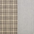 thumbnail image 3 of VHC Brands Ashmont Farmhouse Patchwork Kitchen, Living Room Curtain Topper Valance 19x72, 3 of 8