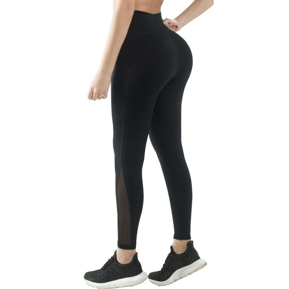 Butt Lifter Sports Leggings with Internal High Waist Fajas Powernet Supplex Levanta Cola Colombianos 405BB by Fiorella Shapewear