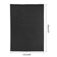 thumbnail image 2 of Unique Bargains Rideau Occultant pour Porte, 54 Pieds L x 72 Pieds L Rideau de Porte pour Fenêtre Française 1 Panneau, Noir, 2 of 7