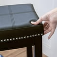 thumbnail image 2 of Linon Claridge 2 Pk Black Bar Stool, 2 of 16