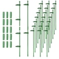 thumbnail image 1 of suyin 30Pcs Plant Support Stakes Adjustable Flower Support Ring Cage Holder, 1 of 9