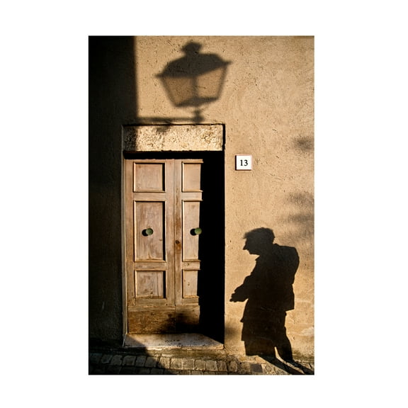 Canvas Wall Art - Francesco Santini 'Shadows' Wall Art for Living Room, Bedroom, or Office D?cor by Trademark Fine Art - 12 x 19 Inches