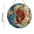 thumbnail image 3 of Bohemian Style Acrylic Wall Of 3 Colorful Boho Designs In 2 Sizes Indoor Outdoor Shatterproof Hanging For Living Room Patio Garden, 3 of 6