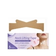 thumbnail image 2 of Neck Lifting Tape 5 Pack Invisible Firming Strips with Beeswax Waterproof Skin Friendly for Neck Wrinkles Sagging Jowls Jawline - Anti Aging Neck Patch for Women Men Home Daily Use Travel, 2 of 9