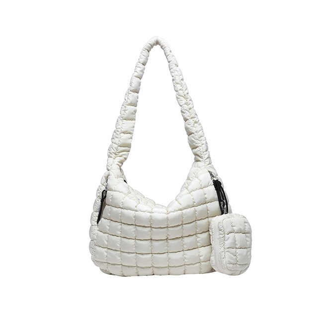 La Axila Cuerpo Cruzado Bolso Hombro Acolchado para Mujeres Bolsas Hinchazón Liviano