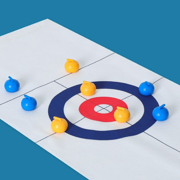FONDOTIN Curling Boardgame for Family and Friends 134X28.5X0.5in 1 Set