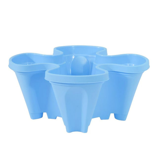 tamizeot Stacking Planter Nursery Pot Multifunctional Flower Container Strawberry Type6