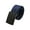 Black Buckle-Navy Blue, variant on INSPIRE CHIC Unisex Canvas No Holes Slide Buckle Adjustable Waist Belt Silver Buckle-Navy Blue