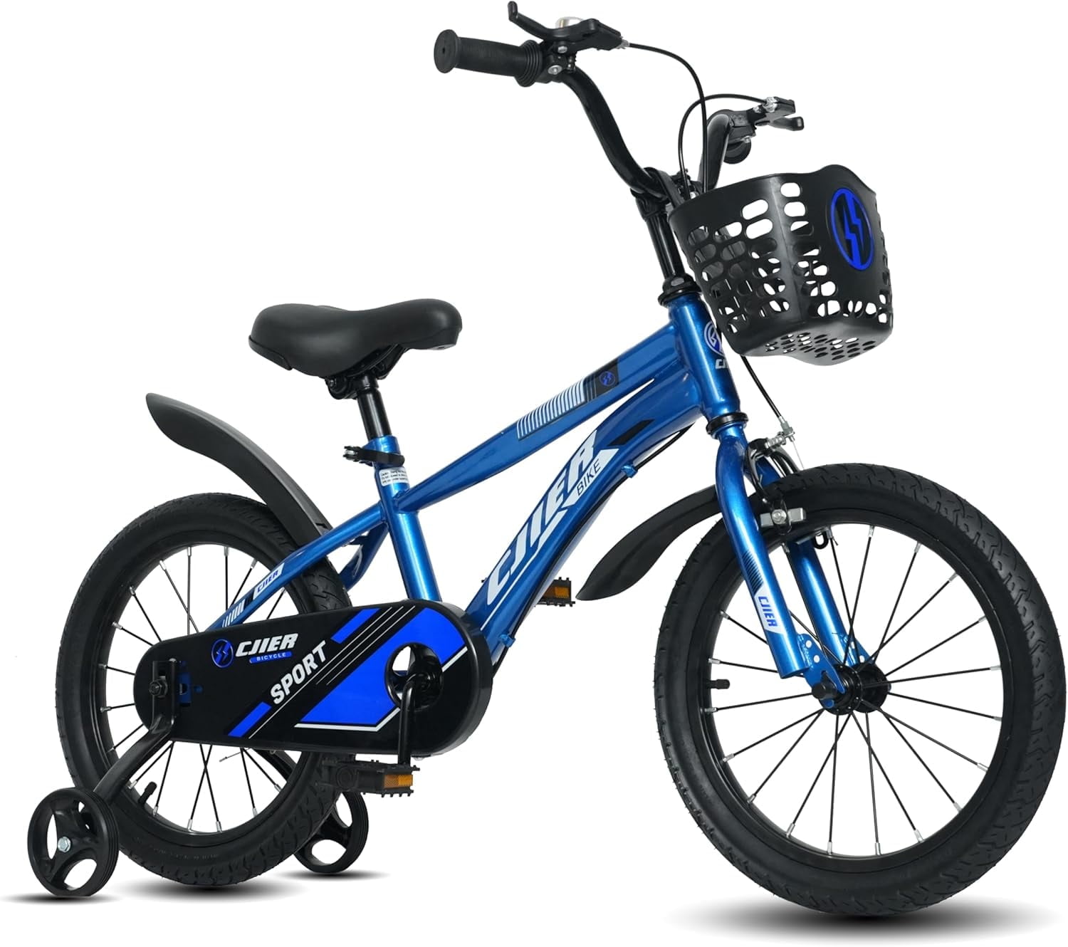Glerc NuNu 16 Inch Kids Bike Ages 4 5 6 7 Years Old Little