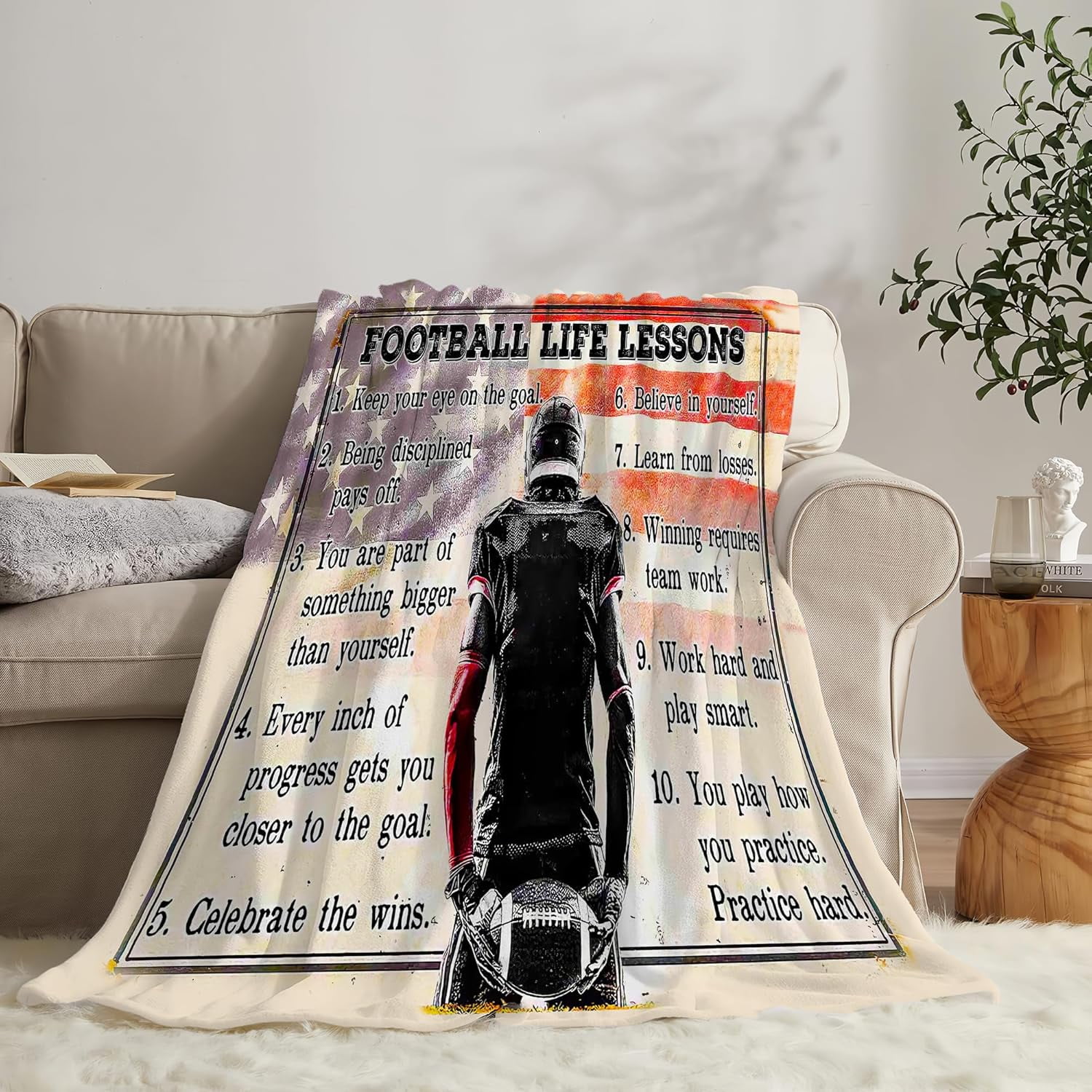Christian Blanket Cross Hand of God Throw Blanket for Men Kids Teenagers Soft Cozy Warm Fuzzy Fleece Religious Christ Decor Blanket Gifts for Boys Women Girls Couch Sofa Bed 50"X40"