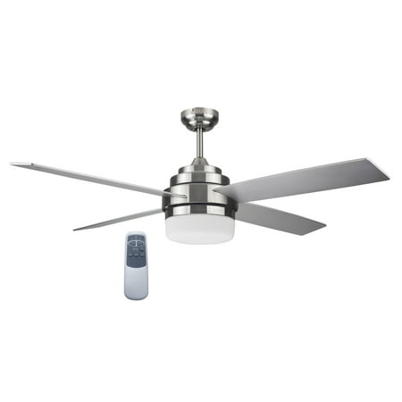 

Design House Cali 52-Inch LED Ceiling Fan in Brushed Nickel with Remote Control