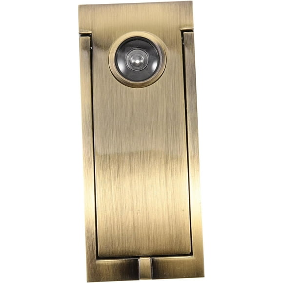 FYBTO Door Security Knocker Door Viewer with Peephole Home Door Knock with Peephole Door Knocker and Viewer Door View Knocker Replacement Door Knockers Zinc Alloy Simple Security Door-0624