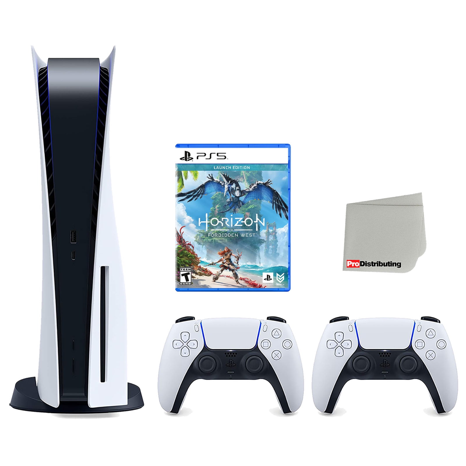 Sony PS5 Disc Version with Extra Controller, Far Cry 6, and
