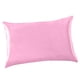 thumbnail image 1 of Funda de almohada de satén de lujo de 20" x 26" (estándar de EE. UU.) con protectores para el cabello Rosado, 1 of 9