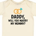 thumbnail image 4 of Inktastic Daddy Will You Marry My Mommy with Rings for Proposal Boys or Girls Baby Bodysuit, 4 of 5