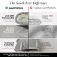 thumbnail image 5 of Winter Brush Print Ultra-Soft & Supreme Quality Reversible Comforter Set, 5 of 8