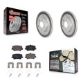 thumbnail image 1 of Transit Auto Rear Coated Disc Brake Rotors and Ceramic Pads Kit for Car 2019-2023 Volvo XC40 with 280mm Diameter Rotor KGT-102916, 1 of 11