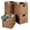 Chestnut, variant on SONGMY 12x12in Pack of 5 Cube Storage Baskets, Water Hyacinth Multipurpose Collapsible Organizers, Handwoven Laundry Totes for Laundry, Living Room, Kids Room & Nursery - Chestnut
