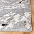 thumbnail image 3 of SAFAVIEH Manhattan Atanas Abstract Runner Rug, Grey/Ivory, 2'3" x 8', 3 of 7
