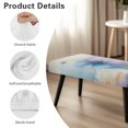 thumbnail image 6 of Whosucclay Butterfly Hydrangea Print Stretch Dining Bench Cover, Water Resistant Bench Slipcover, Removable Bench Protector, Rectangle Bench Covers for Bedroom, Hotel, Party, 6 of 7
