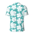 thumbnail image 4 of Rocae Vintage Floral for Men's Short Sleeve Polo Shirt, Quick Drying Performance Moisture Wicking Sports Men's Golf Shirt Small, 4 of 9