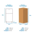 thumbnail image 5 of Refrigerador Top Mount Inverter Quattro Bru Steel 20 Pies, 5 of 5