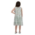 thumbnail image 5 of Kensie Girl Printed Mesh Ruffle Sleeveless Dress, Sizes 4-16, 5 of 5