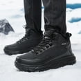 thumbnail image 2 of NOKIO Men'S Plush-Lined Cold Weather Boots Winter Comfortable Cotton Shoes Anti Slip Boots For Women Snow Boots Waetpoof Men'S Snow Hiking Boots, 2 of 4