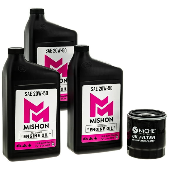Mishon Engine Oil Change Kit for Harley-Davidson Dyna Street Bob Lo Night Train MK1012773