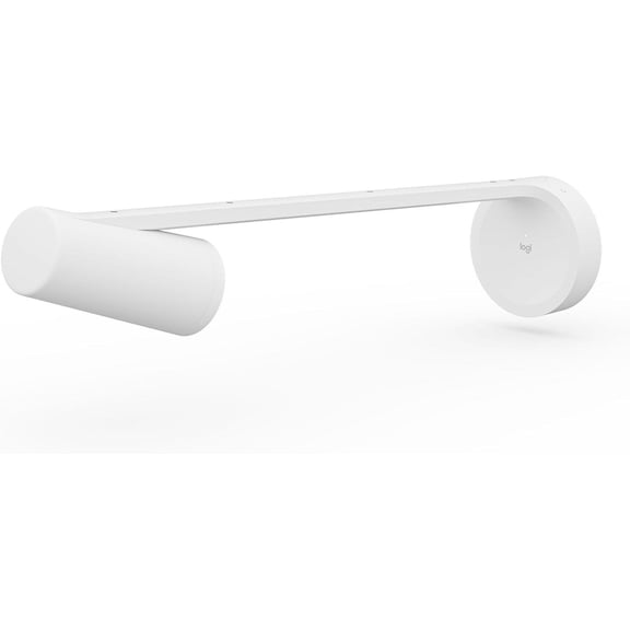 Restored Logitech Scribe Whiteboard Camera 1080p AI Content Capture White