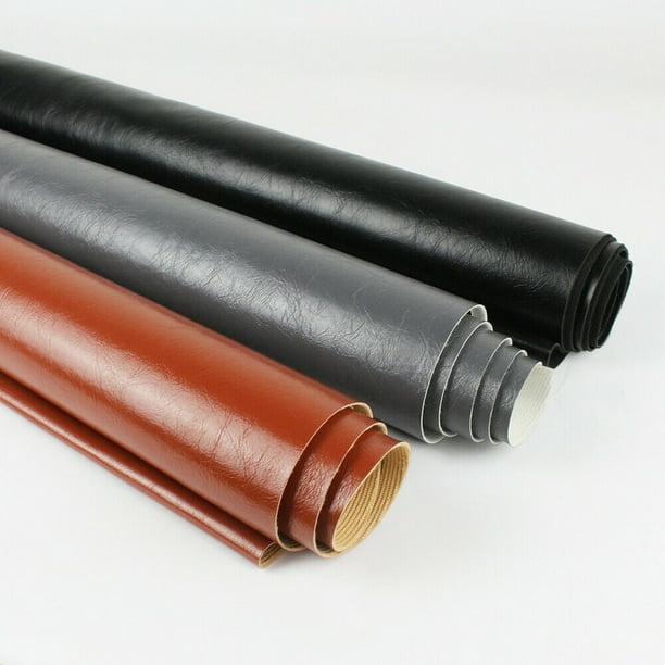 Premium Vinyl Fabric Upholstery Black/Grey/Brown Outdoor Recover Marine