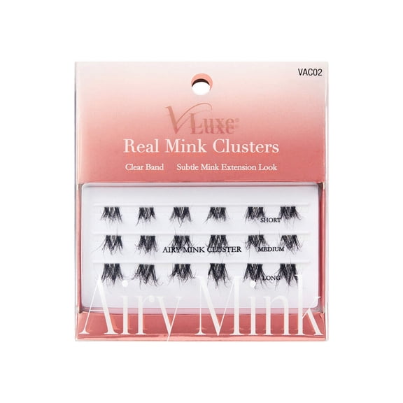 KISS - VLE AIRY MINK CLUSTERS EYELASHES 02