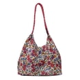 thumbnail image 1 of Bolso Hombro para Mujer Mano Floral Gran Capacidad Elegante Lona Moderno Fiesta Y, 1 of 9