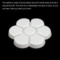 thumbnail image 4 of Uxcell 7 Wells Paint Tray Palette Painting Pallet Holder Flower Round Shape, White 3 Pack, 4 of 6