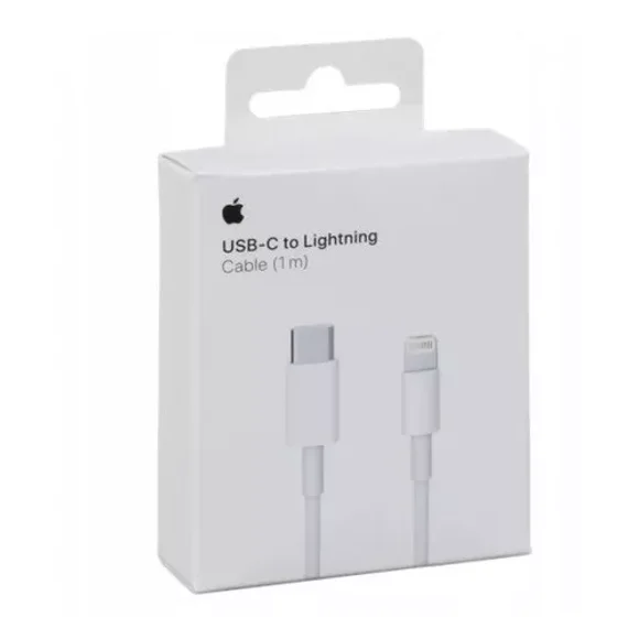 Cable Apple Usb-c A Lightning / 1 Metro En Caja Sellada Apple Cable Apple Usb-c A Lightning / 1 Metro