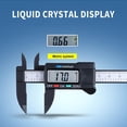 thumbnail image 4 of OUSITAID LCD Digital Electronic Vernier Caliper Micrometer Measuring Gauge (Black), 4 of 7