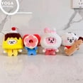 thumbnail image 4 of KPOP BTS BT21 Postre Cake Series Muñecas De Peluche Regalo Para Niñas Bolsa Colgante Juguetes Para Niños Llavero TATA RJ MANG KOYA COOKY SHOOKY CHIMMY, 4 of 4