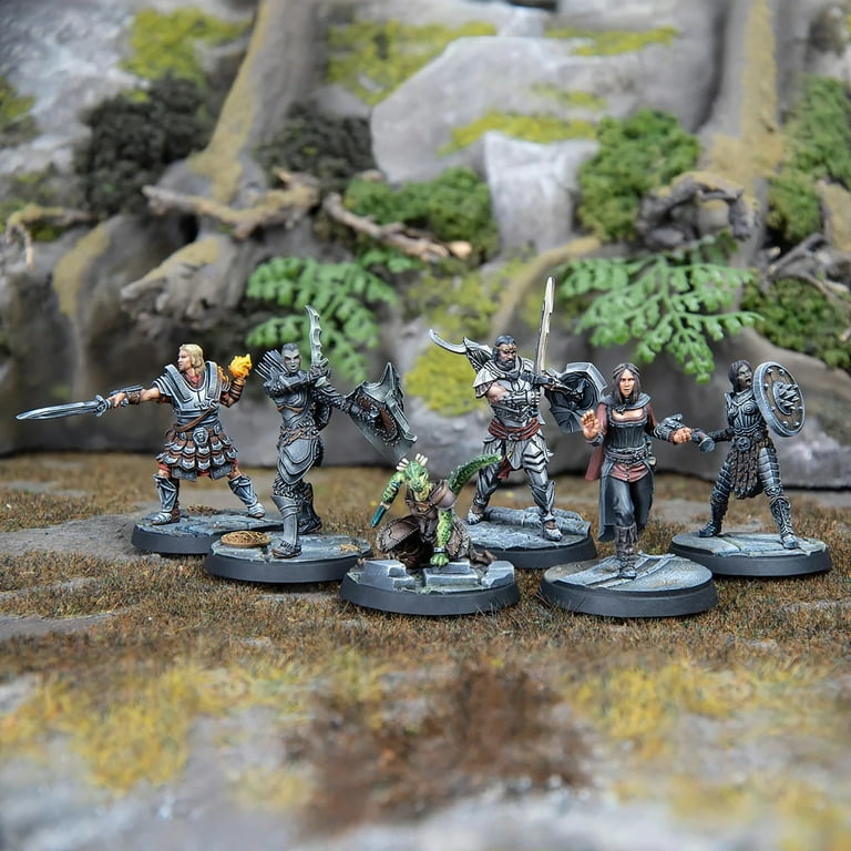 The Elder Scrolls: Call to Arms - Adventurer Fortune Hunters - 6 Unpainted  Resin Figures 