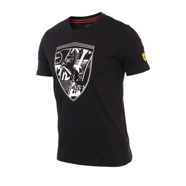 Playera Puma SF Big Shield Tee para Hombre 595433-02 negro L Puma 595433-02 PLAY. SF BIG SHIELD TEE