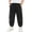 Black, variant on Yeaiivve Little Boys Cargo Pants Kids Elastic Waist Running Joggers Toddler Boy Casual Sweatpants Breathable Lightweight Athletic Trousers with Multi Pockets 3-4 Years Army Green