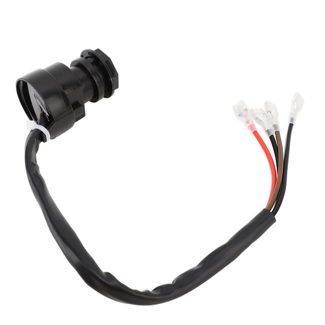 Interruptor De Encendido De Cable De 4 Pines, Reemplazo Del Interruptor De Llave De Encendido De ATV Rendimiento De Encendido Estable Con 2 Llaves Para Trail Boss 250 2x4 4x4
