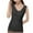 Black, variant on JIUKE Tank Tops for Women Built in Bra Sleeveless Undershirts Button Front V Neck Pajamas Vests Homewear