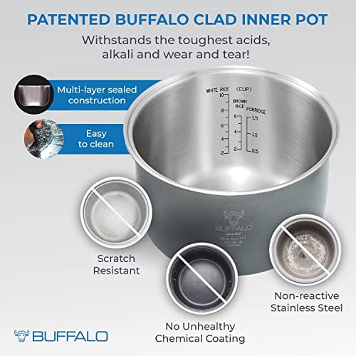 New Buffalo Classic Rice Cooker 10 cups